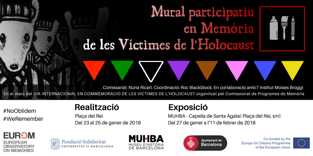 HOLOCAUST 2018 BCN - MURAL