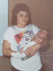 Mother of Ana Paula with her daughter. Brazil, 1989. Personal collection.