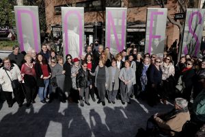 The Memorial Site of the Les Corts’ Women Prison was inaugurated in 2019, after years of work and vindication by the Platform Future Monument Presó de dones de les Corts. Pictures: Barcelona City Council.