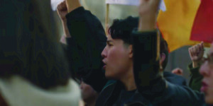 Screenshots from the video of the campaign Democracy Is Your Power, presented as the closing highlight of the Spain in Freedom commemoration.