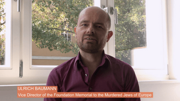 Citizens’ Voices | Ulrich Baumann, Foundation Memorial to the Murdered Jews of Europe