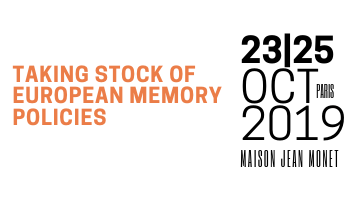 Taking stock on European memory policies 2019