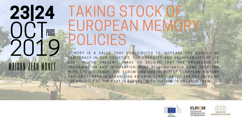 Taking Stock of European Memory Policies 2019