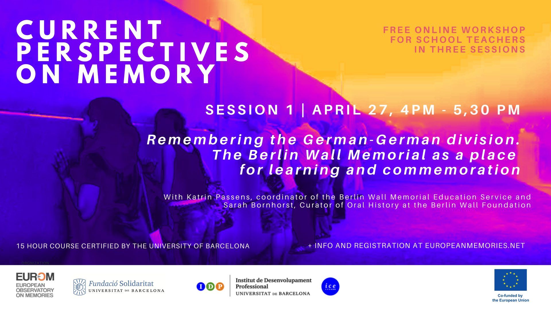 Current perspectives on memory | Berlin Wall Foundation