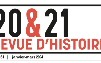 20&21. Revue d’histoire, No. 161 | 2024